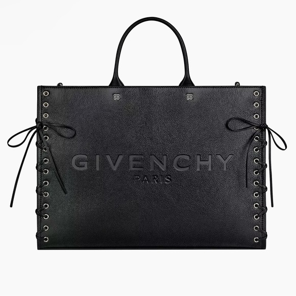 Givenchy NWT G-Tote Medium Shopping Bag in Leather with Corset Detail - Picture 1 of 12